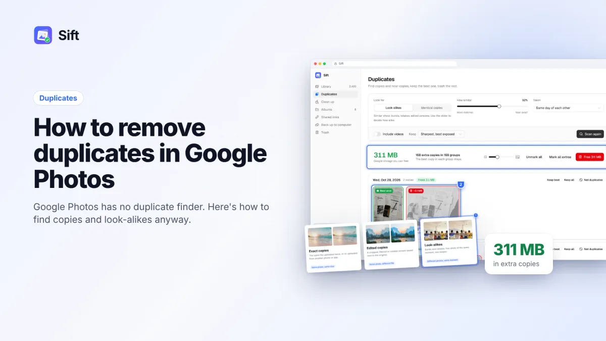 How to Find and Remove Duplicates in Google Photos (2026)